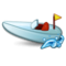 Speedboat emoji on Samsung